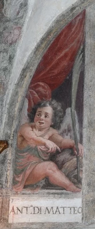 Angelo con una palma